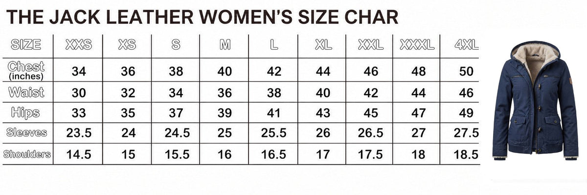 Women's Navy Blue Fleece-Lined Hooded Utility Parka Jacket